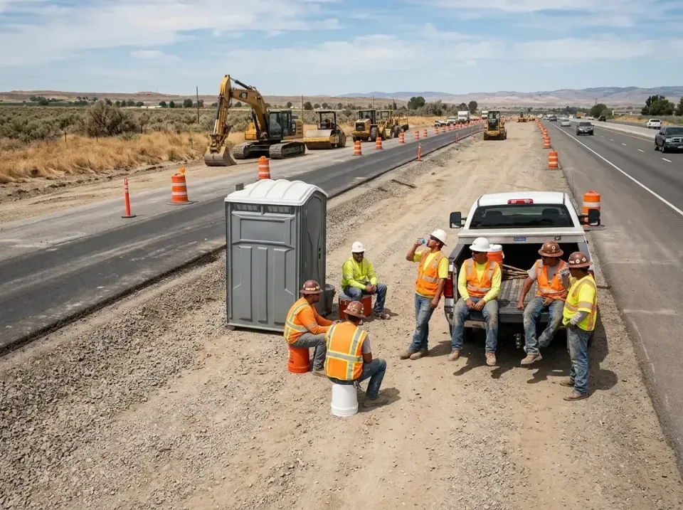 highway-road-construction-crew-007 — frequently asked questions, Porta Potty and Restroom Rentals in Webb City, MO